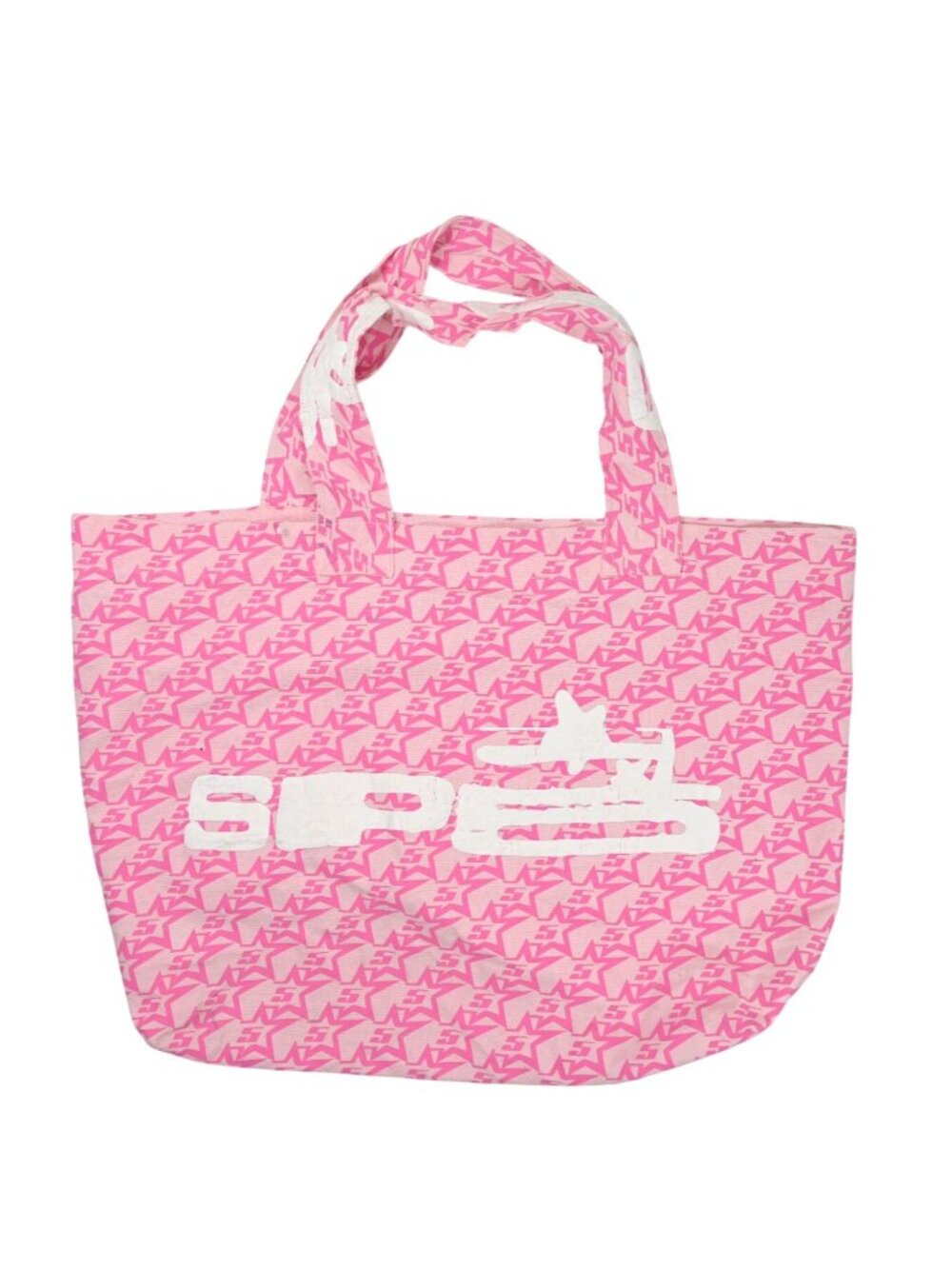 Sp5der Five Tote Bag in Pink SP5 Print